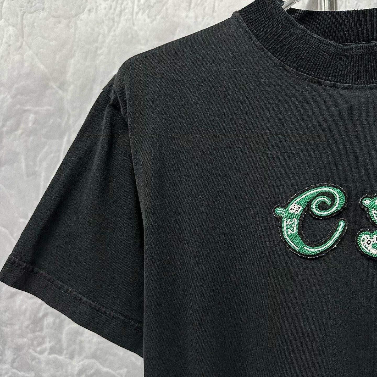Dior dior sacai black short sleeve shirt Size US M / EU 48-50 / 2 - 3 Thumbnail