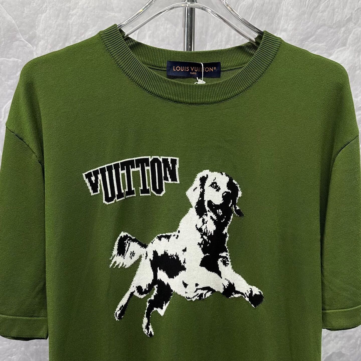 Louis Vuitton louis vuitton ss25 dog motif short sleeve t-shirt Size US XXL / EU 58 / 5 - 2 Thumbnail
