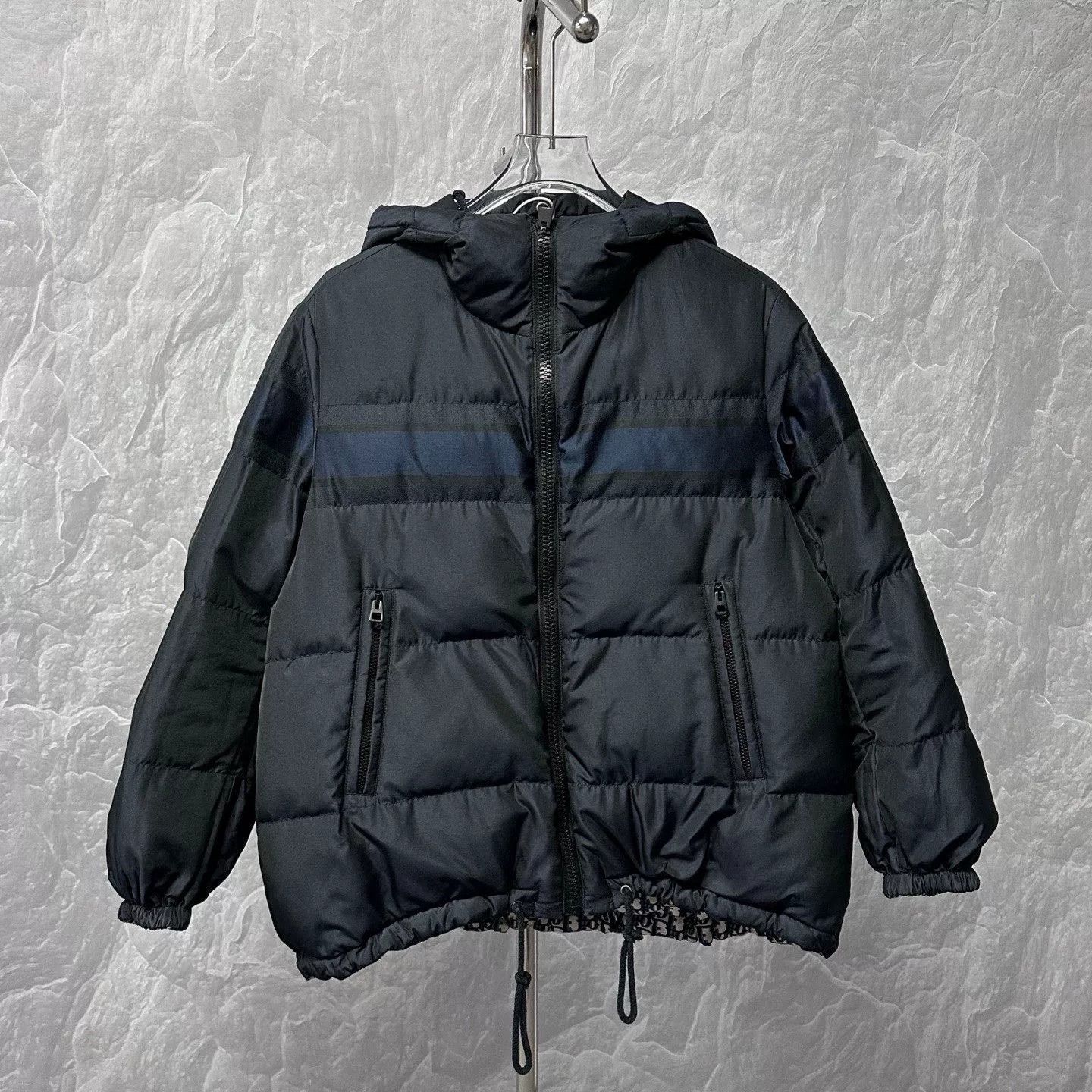 Dior dior reversible hooded zip jacket size s Size S / US 4 / IT 40 - 3 Thumbnail