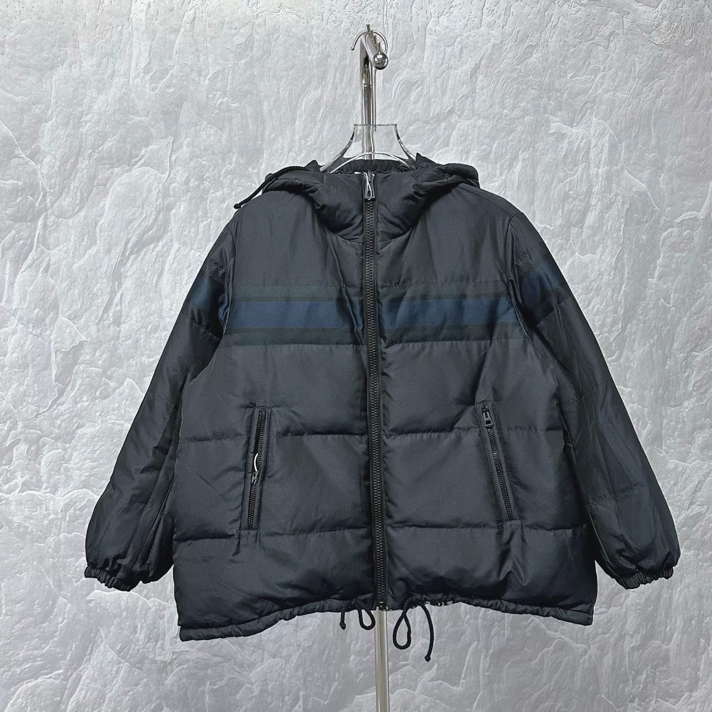 Dior dior reversible hooded zip jacket size l Size L / US 10 / IT 46 - 4 Thumbnail