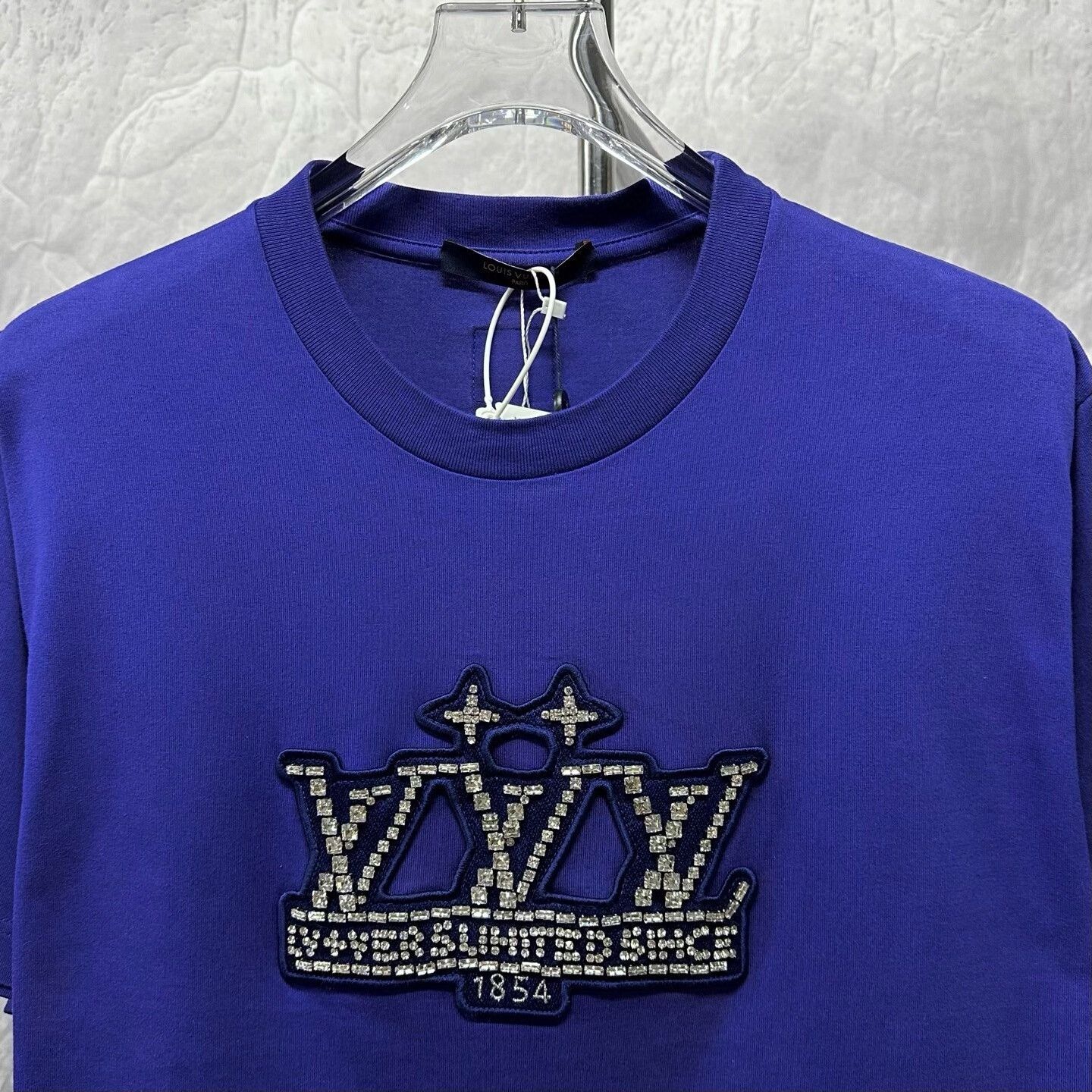 Louis Vuitton louis vuitton short sleeve crystal logo shirt Size US XXL / EU 58 / 5 - 2 Thumbnail