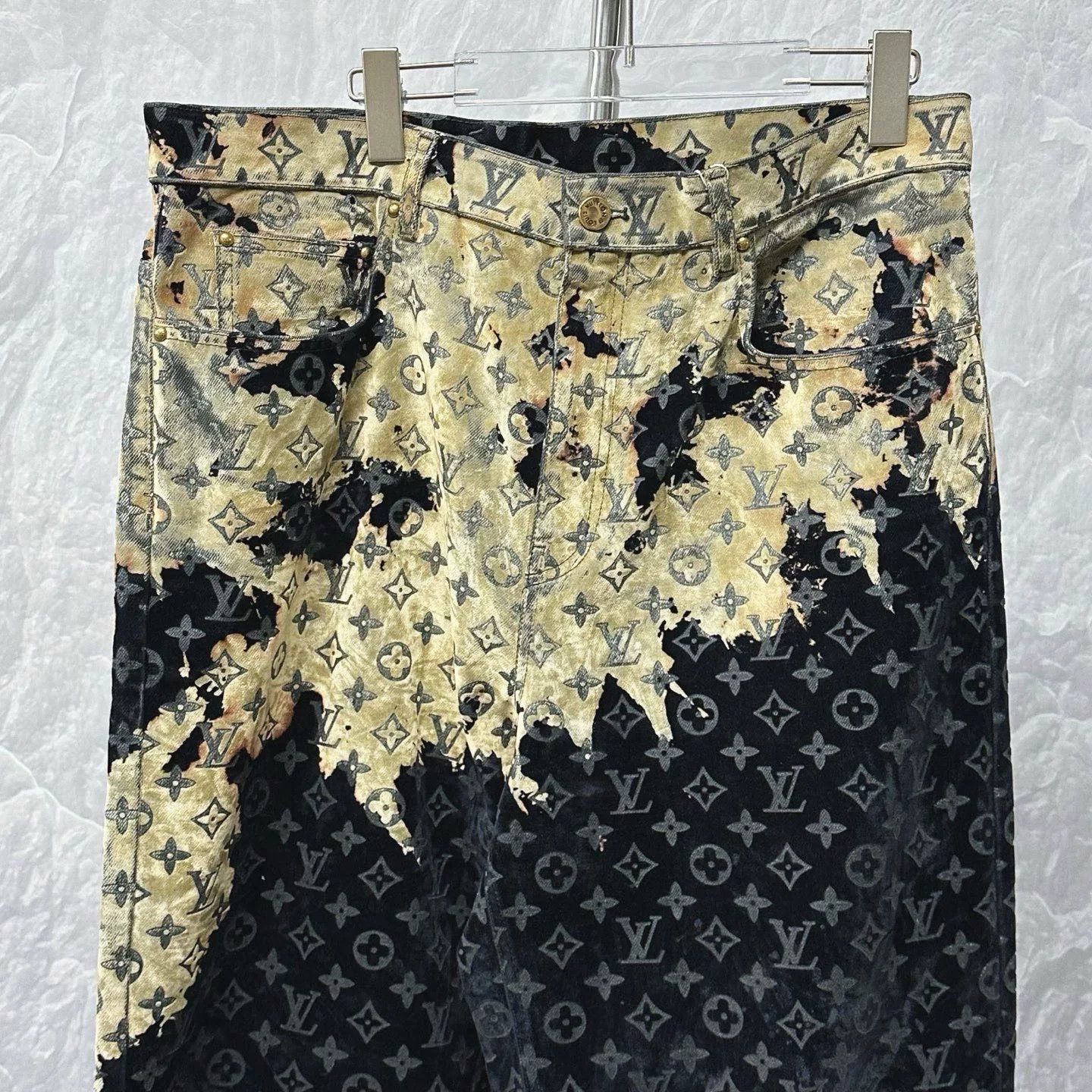 Louis Vuitton louis vuitton fire cloud velvet pants Size 36" / US 14 / IT 50 - 2 Thumbnail