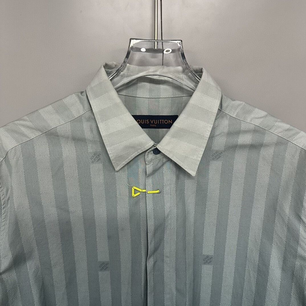 Louis Vuitton louis vuitton striped button-up shirt Size US L / EU 52-54 / 3 - 2 Thumbnail
