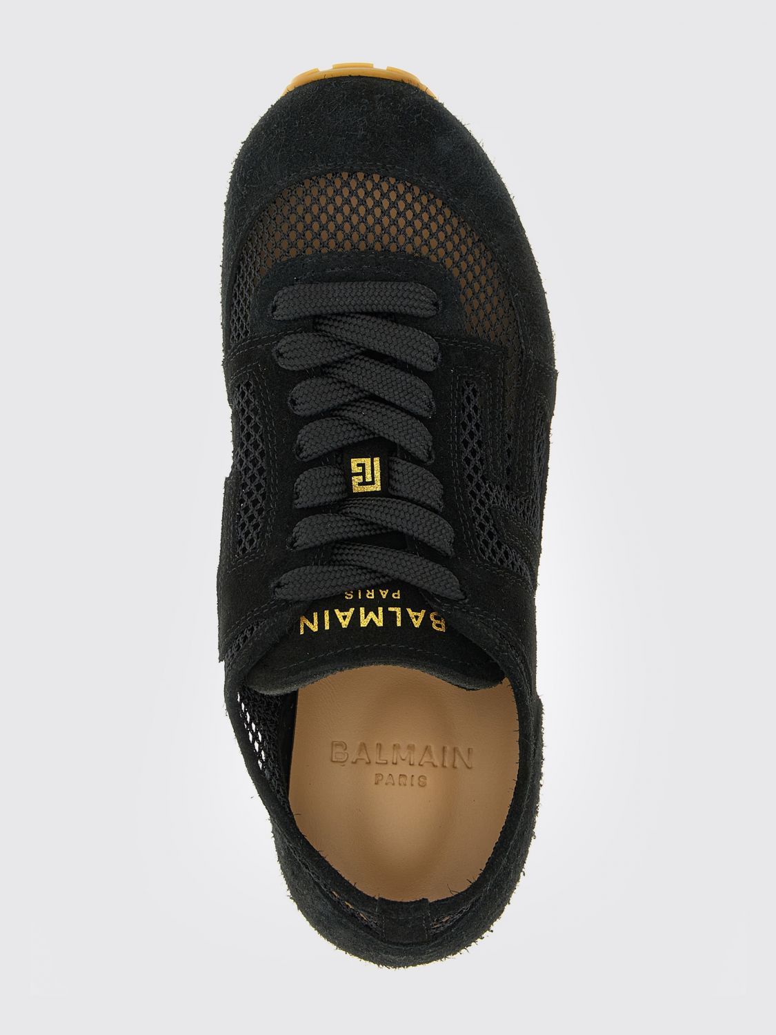Balmain Balmain Sneakers Woman Black Size US 7 / IT 37 - 4 Thumbnail