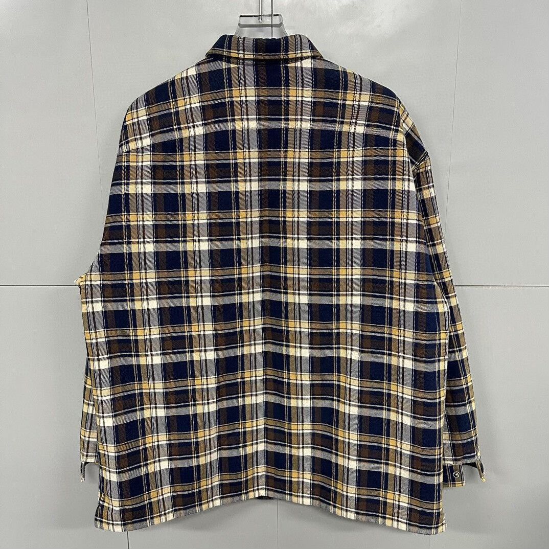 Prada prada plaid jacket with triangle logo Size S / US 4 / IT 40 - 4 Thumbnail