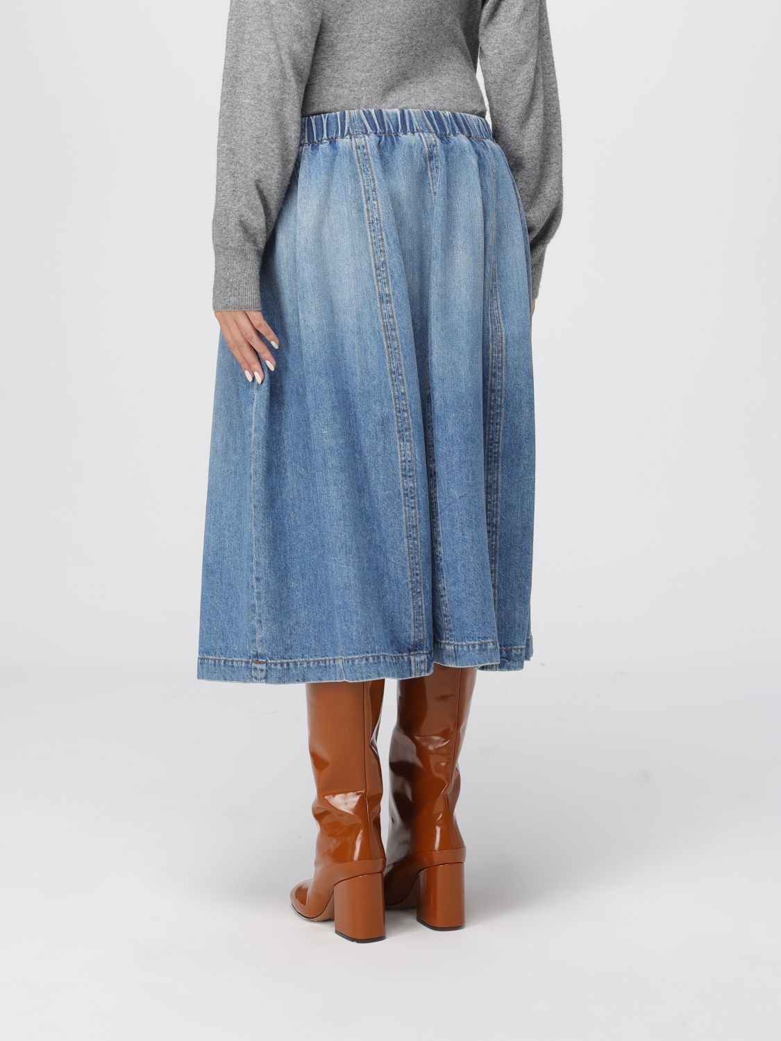 Marni Marni Skirt Woman Blue Size 28" / US 6 / IT 42 - 3 Thumbnail