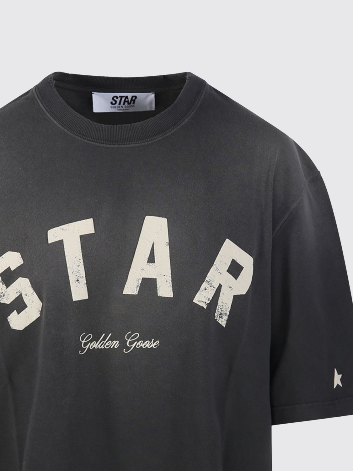 Golden Goose Golden Goose T-Shirt Men Charcoal Size US L / EU 52-54 / 3 - 4 Thumbnail