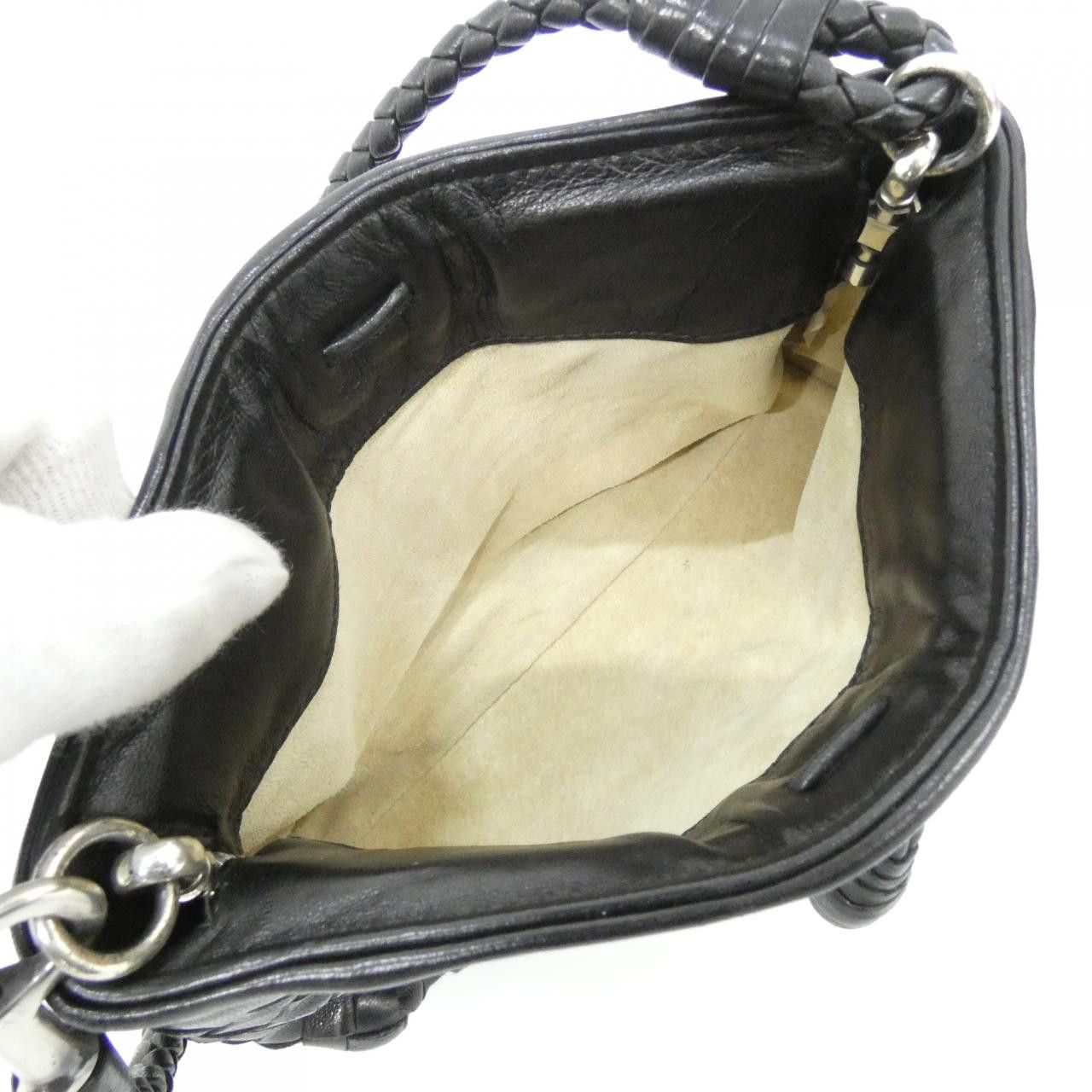 Bottega Veneta Bottega Veneta Bottega Veneta Leather Shoulder Bag Leather Shoulder Bag 120773 V001P DUTY FREE for USA Size ONE SIZE - 9 Thumbnail