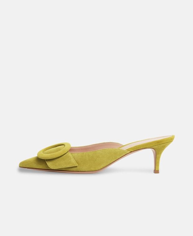 Gianvito Rossi Portofino Mules Size US 6 / IT 36 - 4 Thumbnail