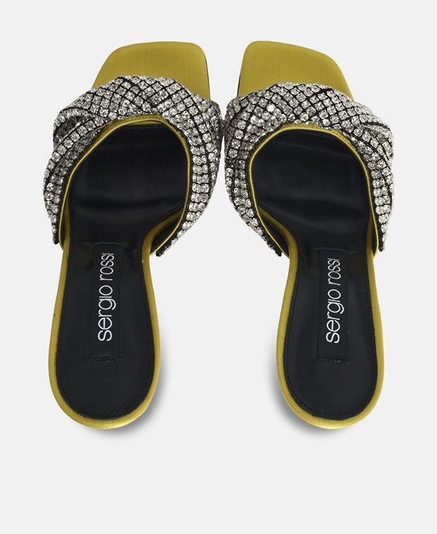Sergio Rossi Sr Evangelie 095 Mules Size US 7 / IT 37 - 3 Thumbnail