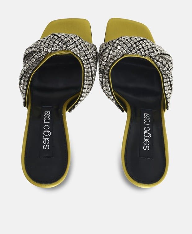 Sergio Rossi Sr Evangelie 095 Mules Size US 9 / IT 39 - 3 Thumbnail