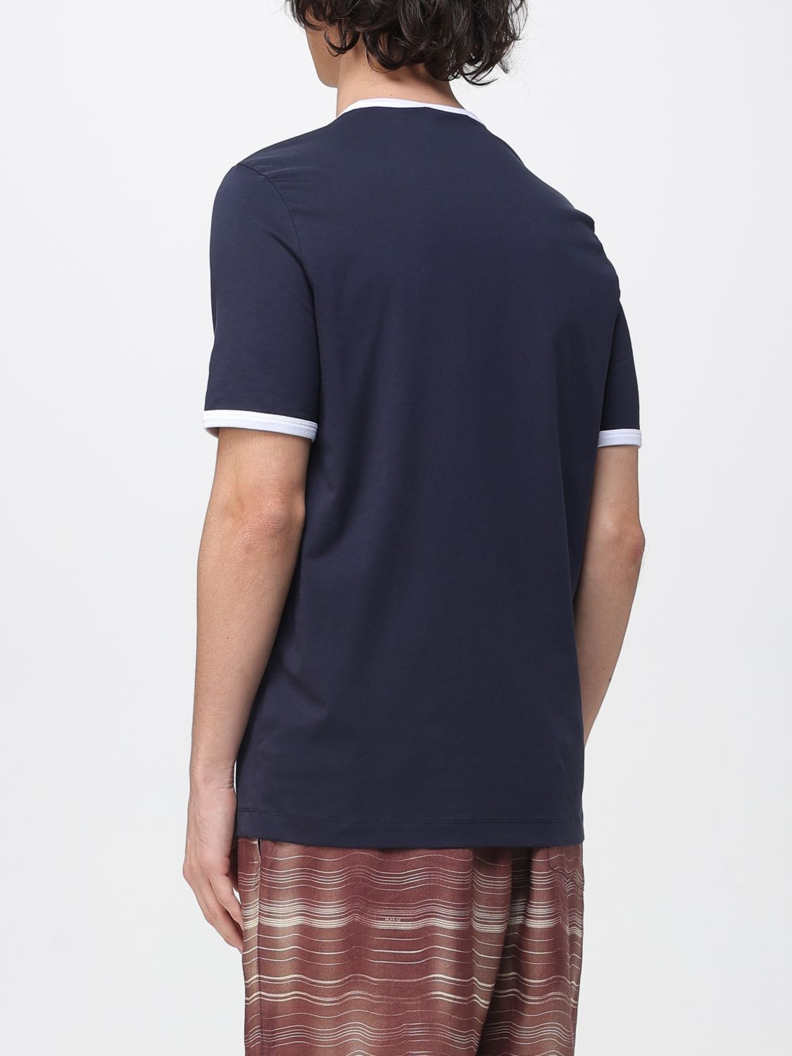 Marni Marni T-Shirt Men Blue Size US XL / EU 56 / 4 - 3 Thumbnail
