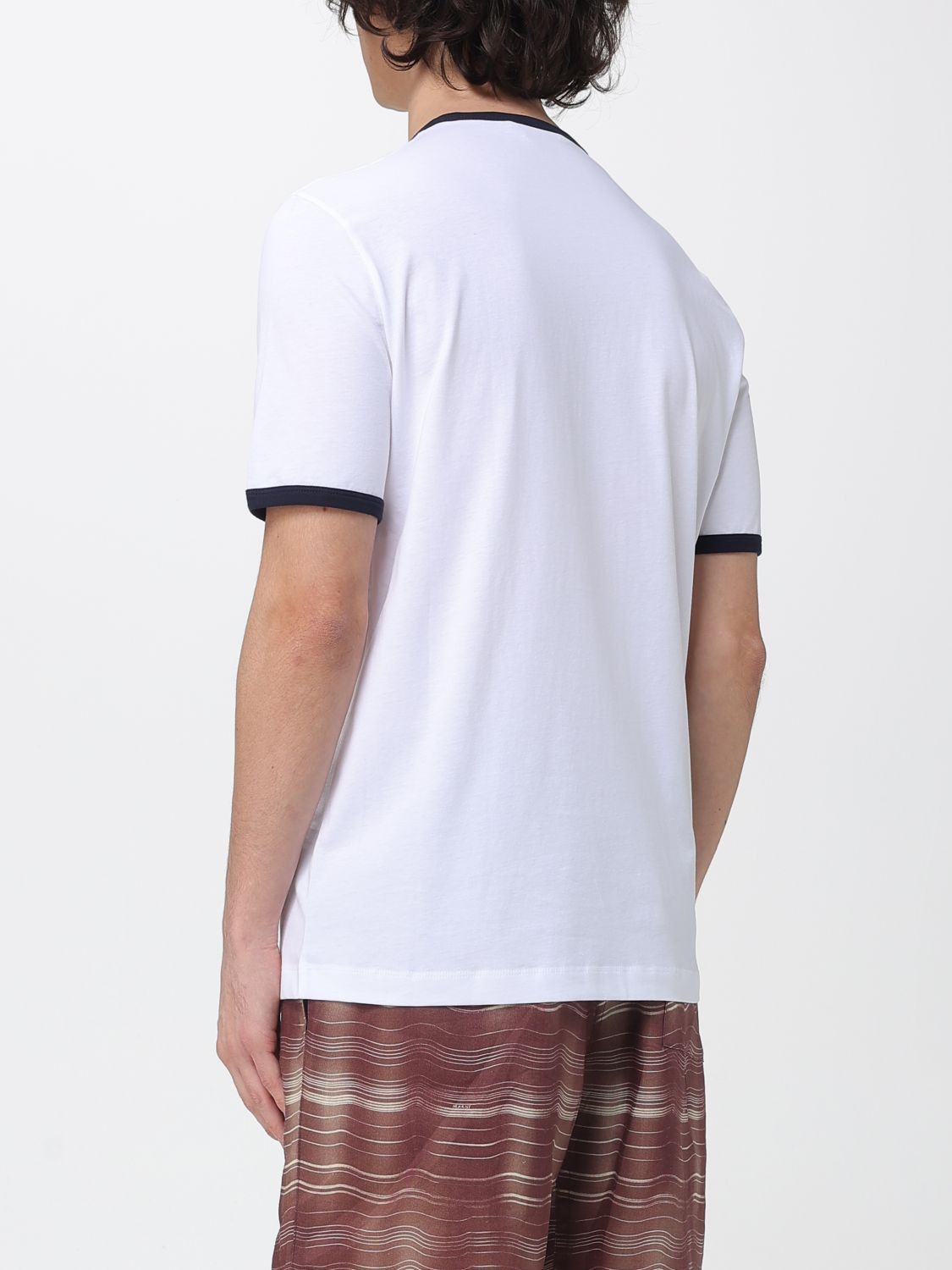 Marni Marni T-Shirt Men White Size US M / EU 48-50 / 2 - 3 Thumbnail