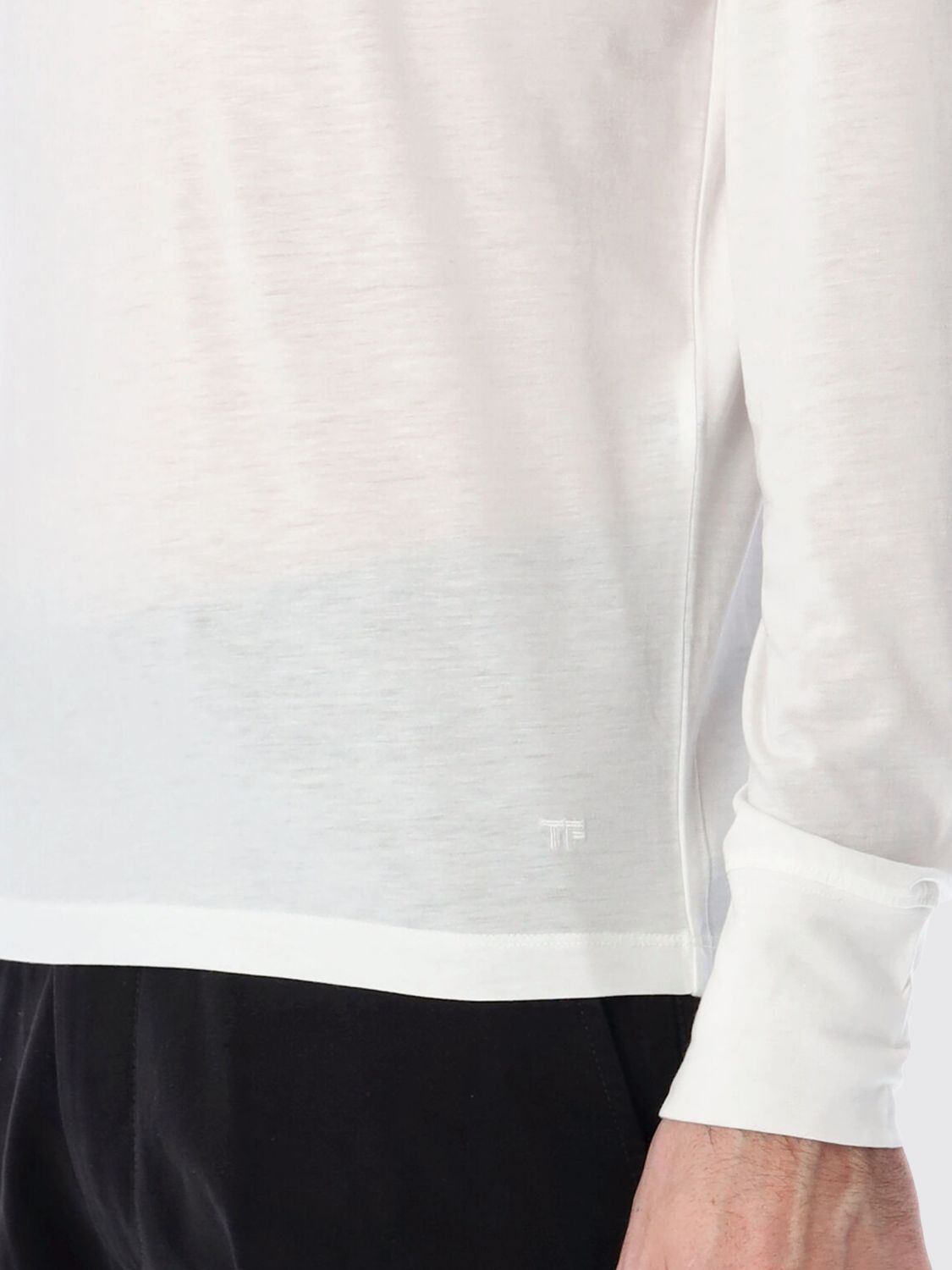 Tom Ford Tom Ford T-Shirt Men White Size US L / EU 52-54 / 3 - 3 Thumbnail