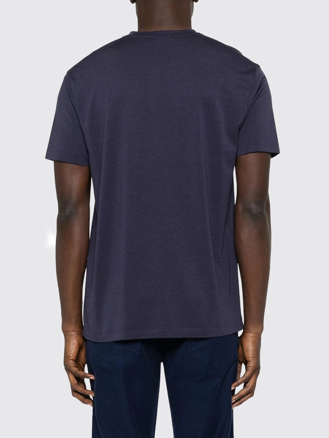 Tom Ford Tom Ford T-Shirt Men Indigo Size US M / EU 48-50 / 2 - 2 Thumbnail