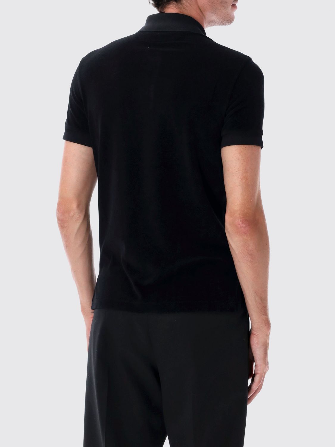 Tom Ford Tom Ford Polo Shirt Men Black Size US L / EU 52-54 / 3 - 2 Thumbnail