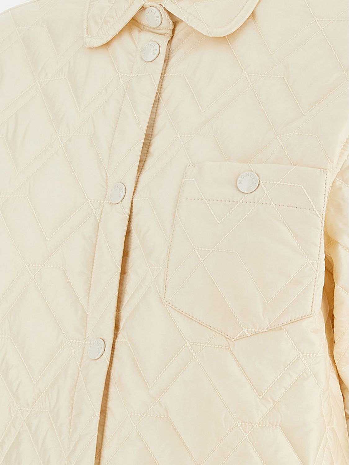 Moncler Moncler Jacket Woman Ivory Size XS / US 0-2 / IT 36-38 - 4 Thumbnail