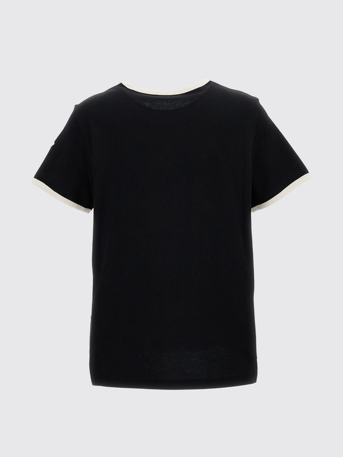 Moncler Moncler T-Shirt Woman Black Size M / US 6-8 / IT 42-44 - 3 Thumbnail
