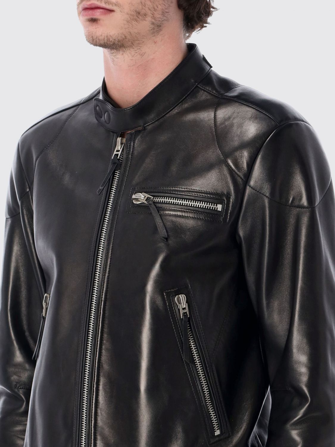 Tom Ford Tom Ford Jacket Men Black Size US XXL / EU 58 / 5 - 3 Thumbnail