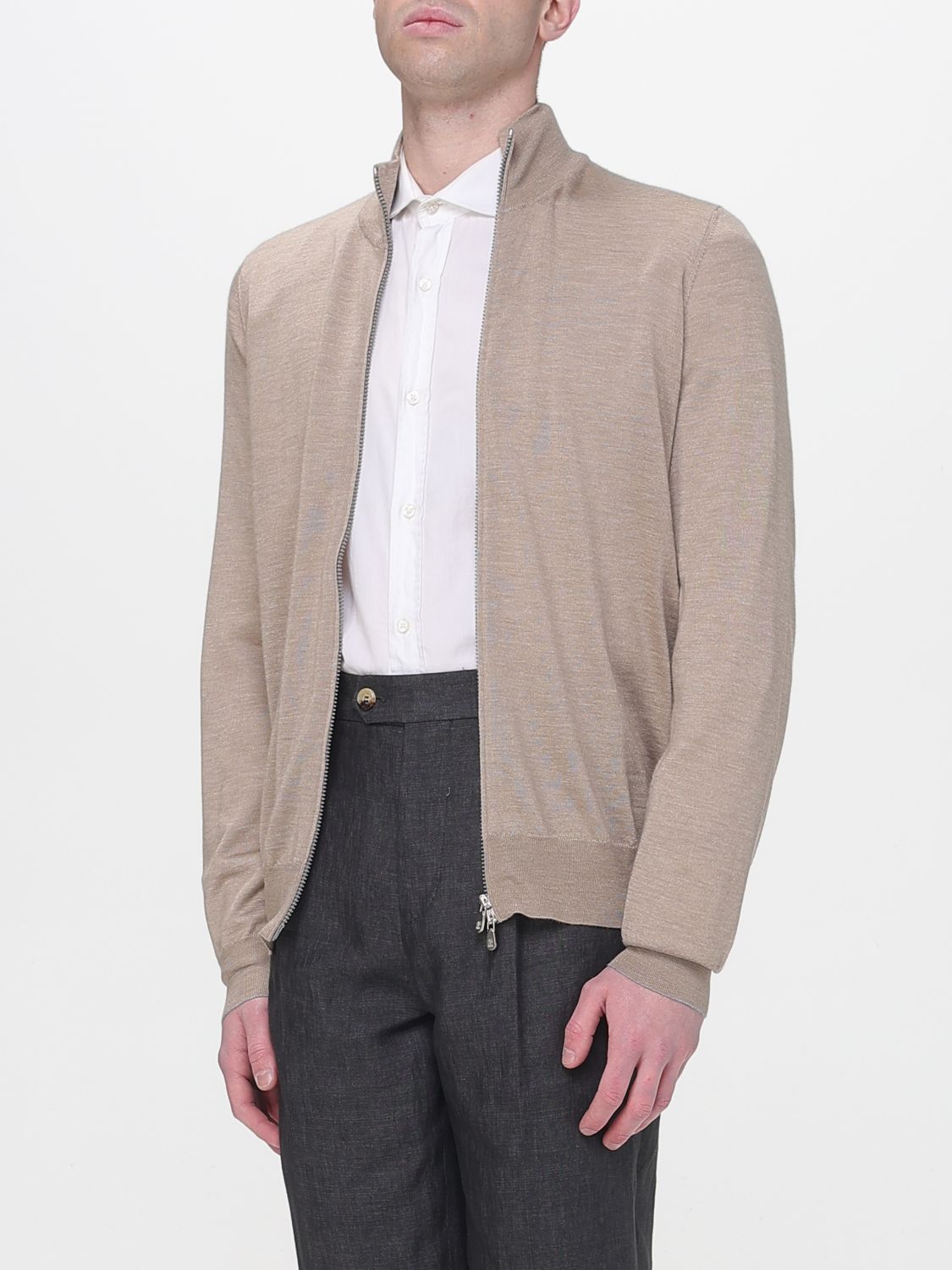 Brunello Cucinelli Brunello Cucinelli Sweater Men Brown Size US XXL / EU 58 / 5 - 4 Thumbnail