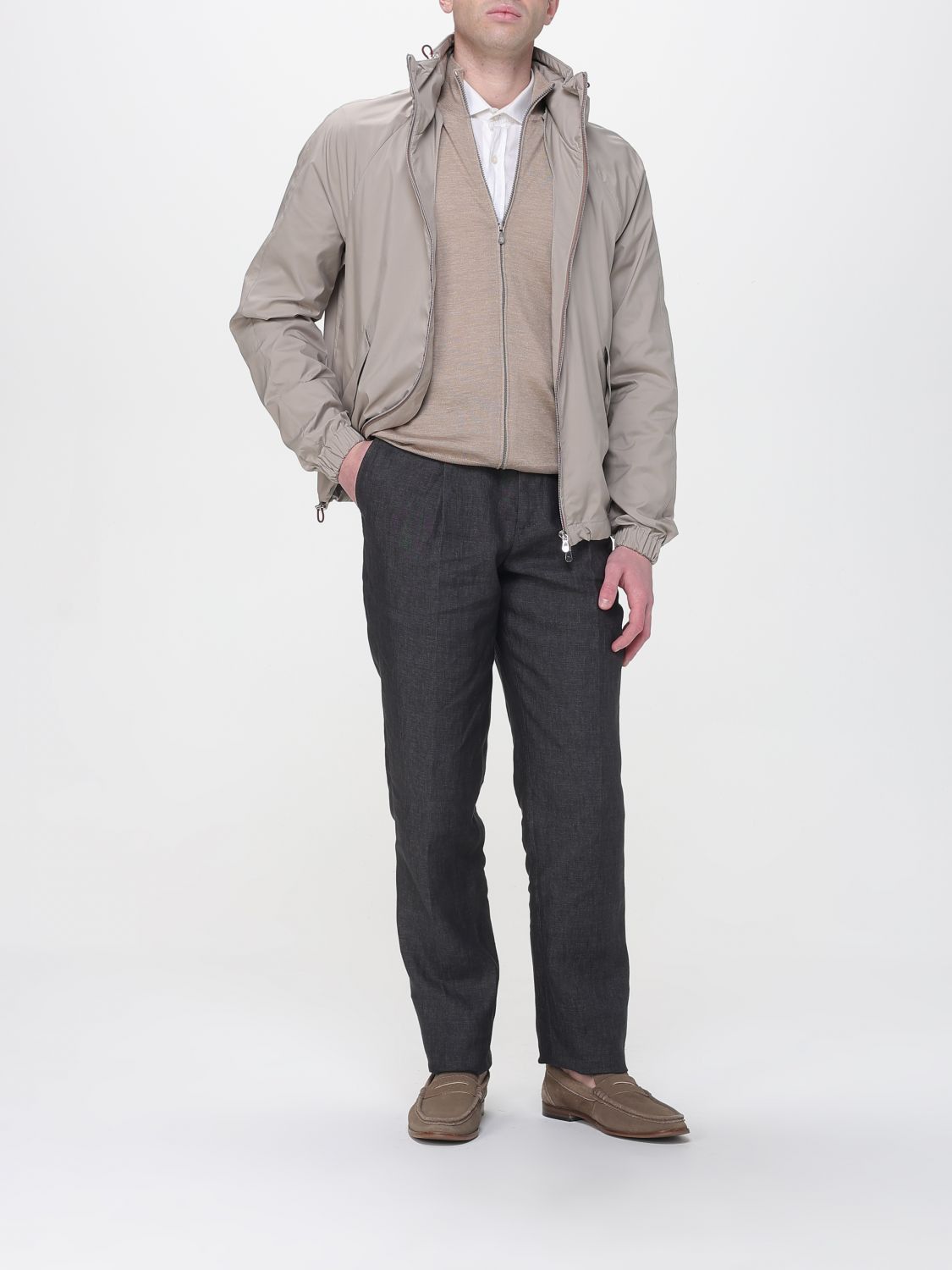 Brunello Cucinelli Brunello Cucinelli Sweater Men Brown Size US XXL / EU 58 / 5 - 2 Thumbnail