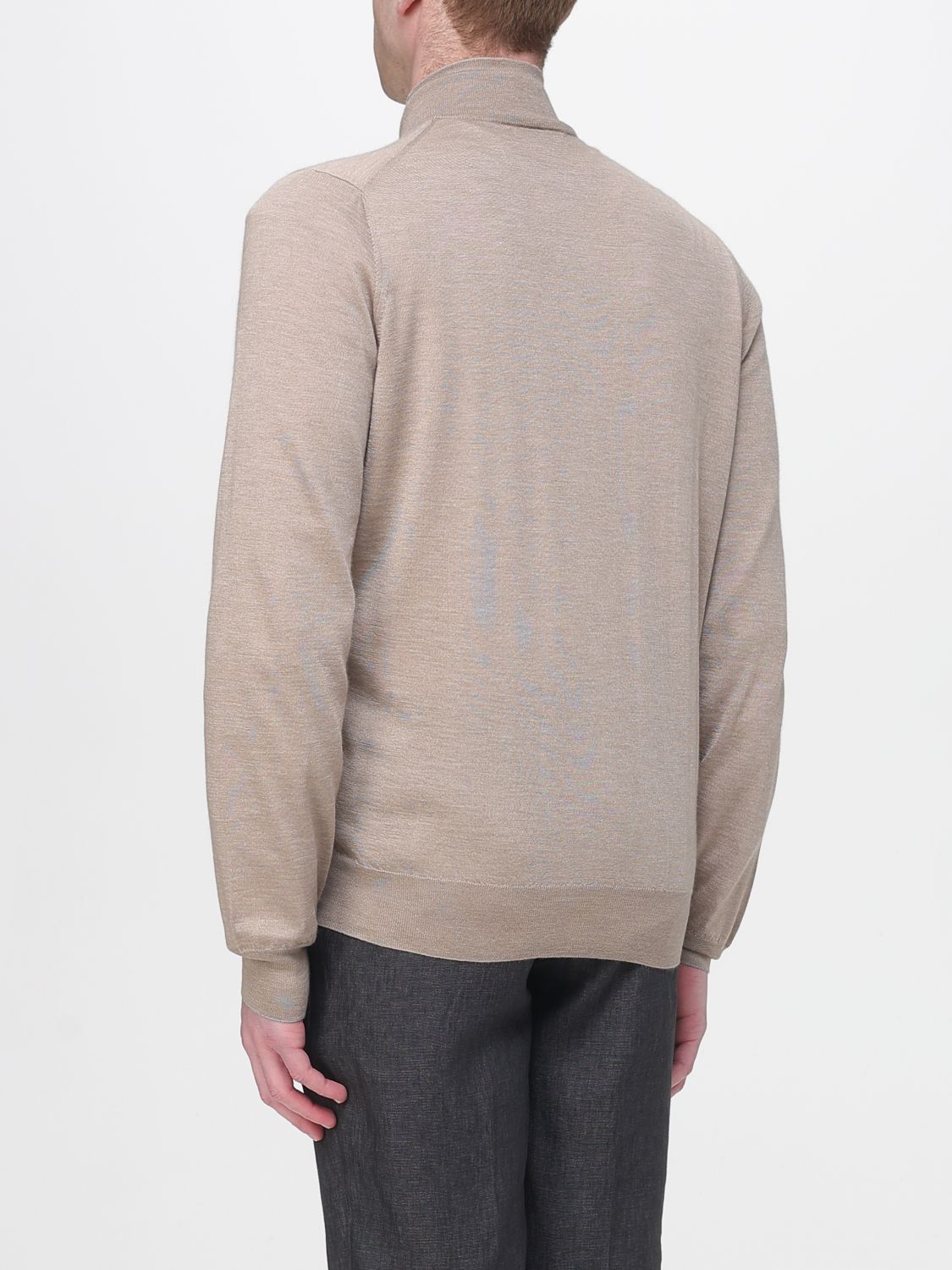 Brunello Cucinelli Brunello Cucinelli Sweater Men Brown Size US XXL / EU 58 / 5 - 3 Thumbnail