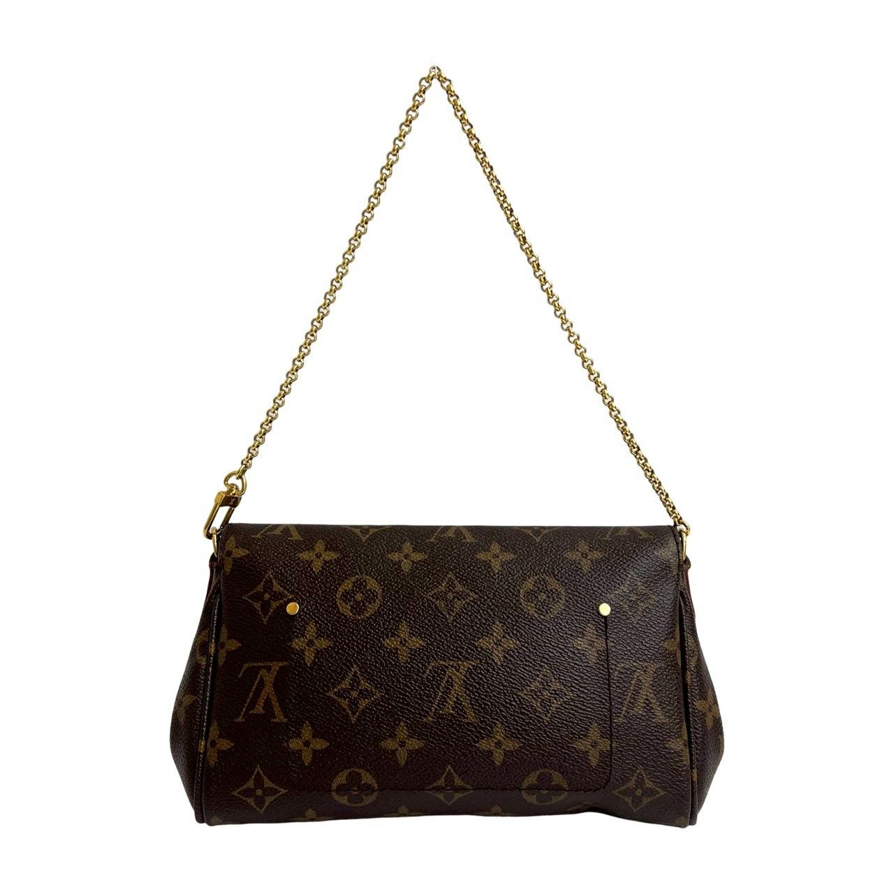 Louis Vuitton Louis Vuitton Louis Vuitton Favorite PM Monogram 2way Bag Textile Shoulder Bag DUTY FREE for USA Size ONE SIZE - 4 Thumbnail