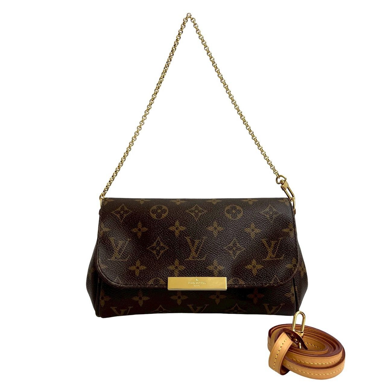 Louis Vuitton Louis Vuitton Louis Vuitton Favorite PM Monogram 2way Bag Textile Shoulder Bag DUTY FREE for USA Size ONE SIZE - 2 Thumbnail