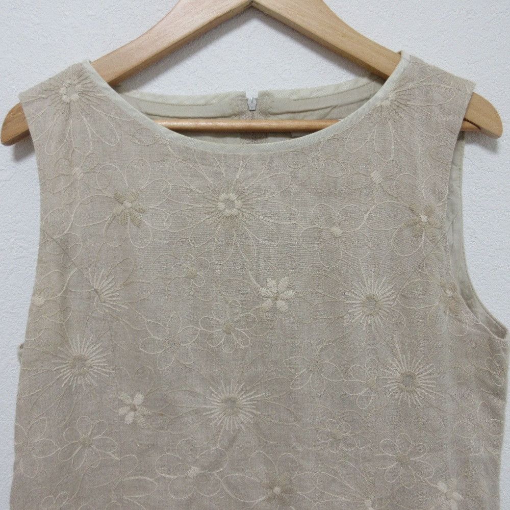 Other Other FOXEY Bloom Embroidery Dress Textile Dresses 41264 DUTY FREE for USA Size ONE SIZE - 3 Thumbnail