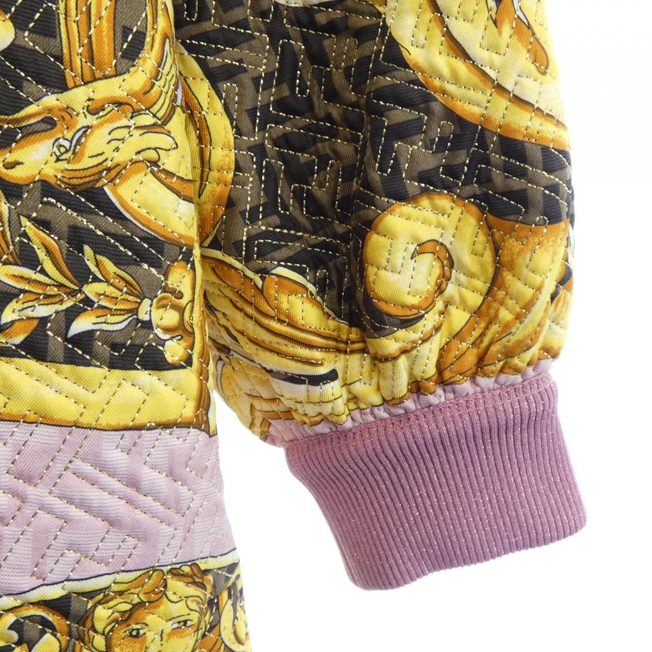 Other Other Fendace FJ7259 AIE3 Silk Blouson Textile Outerwear FJ7259AIE3 DUTY FREE for USA Size ONE SIZE - 7 Thumbnail