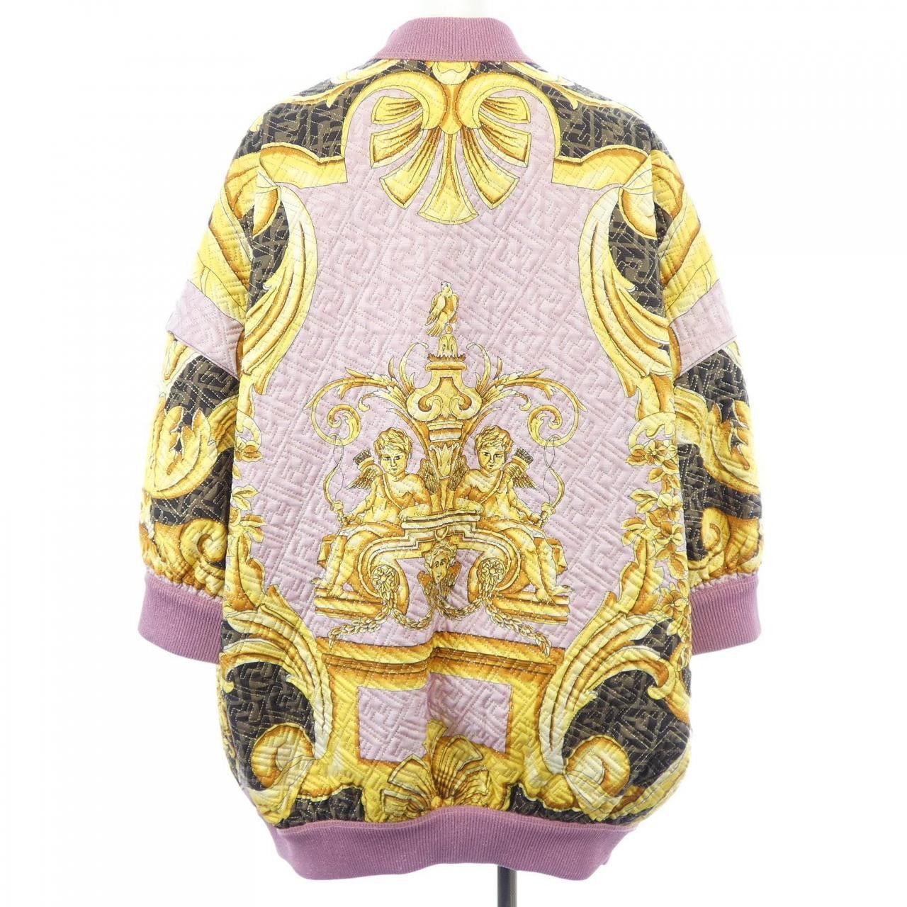 Other Other Fendace FJ7259 AIE3 Silk Blouson Textile Outerwear FJ7259AIE3 DUTY FREE for USA Size ONE SIZE - 2 Thumbnail