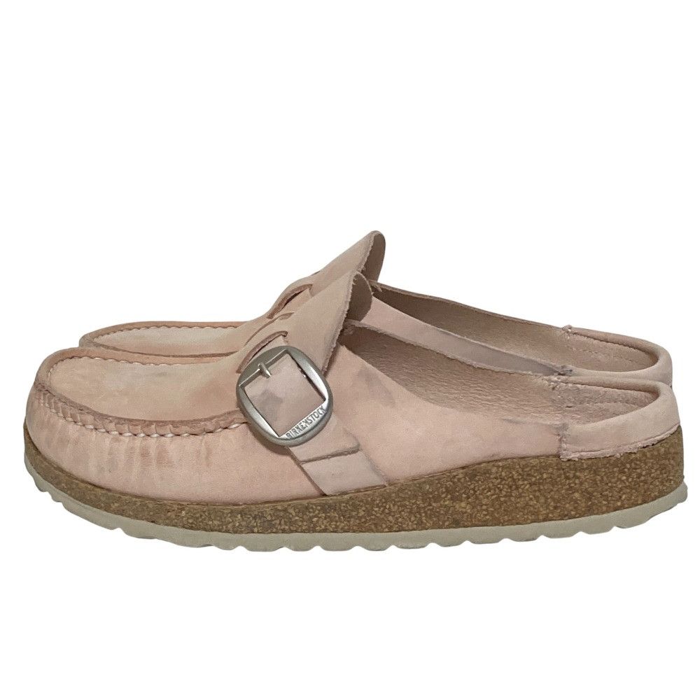 Other Other BIRKENSTOCK BUCKLEY Suede Clog Sandals Leather Shoes DUTY FREE for USA Size ONE SIZE - 2 Thumbnail