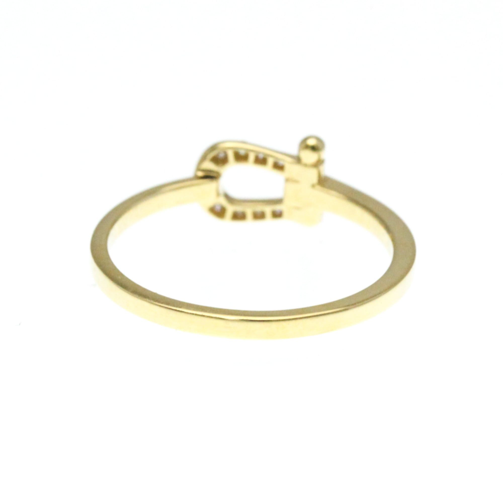 FRED Fred Force 10 Mini Diamond Ring Yellow Gold (18K) Fashion Diamond Band Ring Gold Size ONE SIZE - 10 Thumbnail
