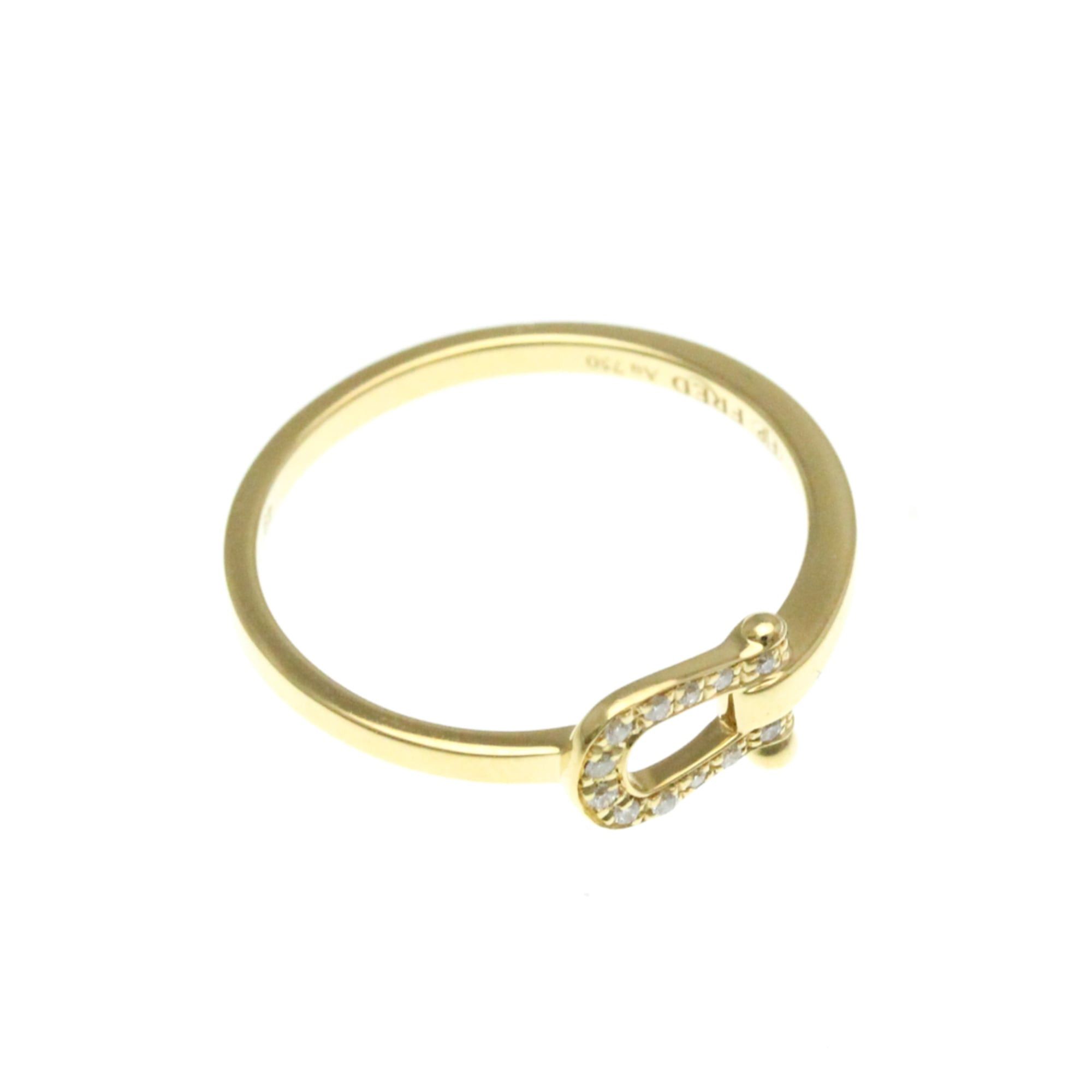 FRED Fred Force 10 Mini Diamond Ring Yellow Gold (18K) Fashion Diamond Band Ring Gold Size ONE SIZE - 8 Thumbnail