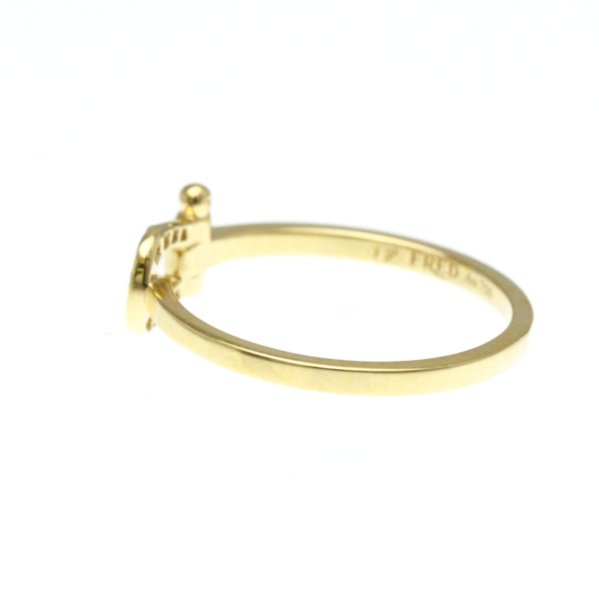 FRED Fred Force 10 Mini Diamond Ring Yellow Gold (18K) Fashion Diamond Band Ring Gold Size ONE SIZE - 9 Thumbnail