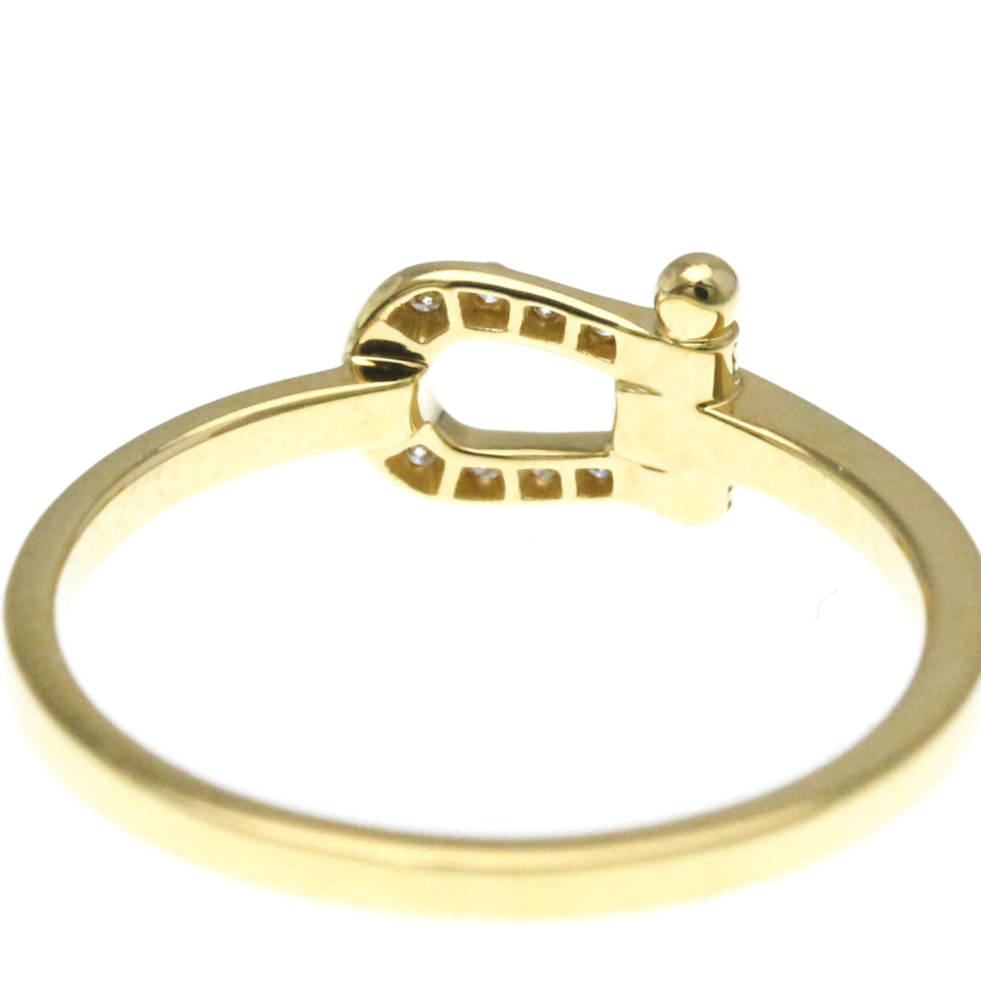 FRED Fred Force 10 Mini Diamond Ring Yellow Gold (18K) Fashion Diamond Band Ring Gold Size ONE SIZE - 5 Thumbnail
