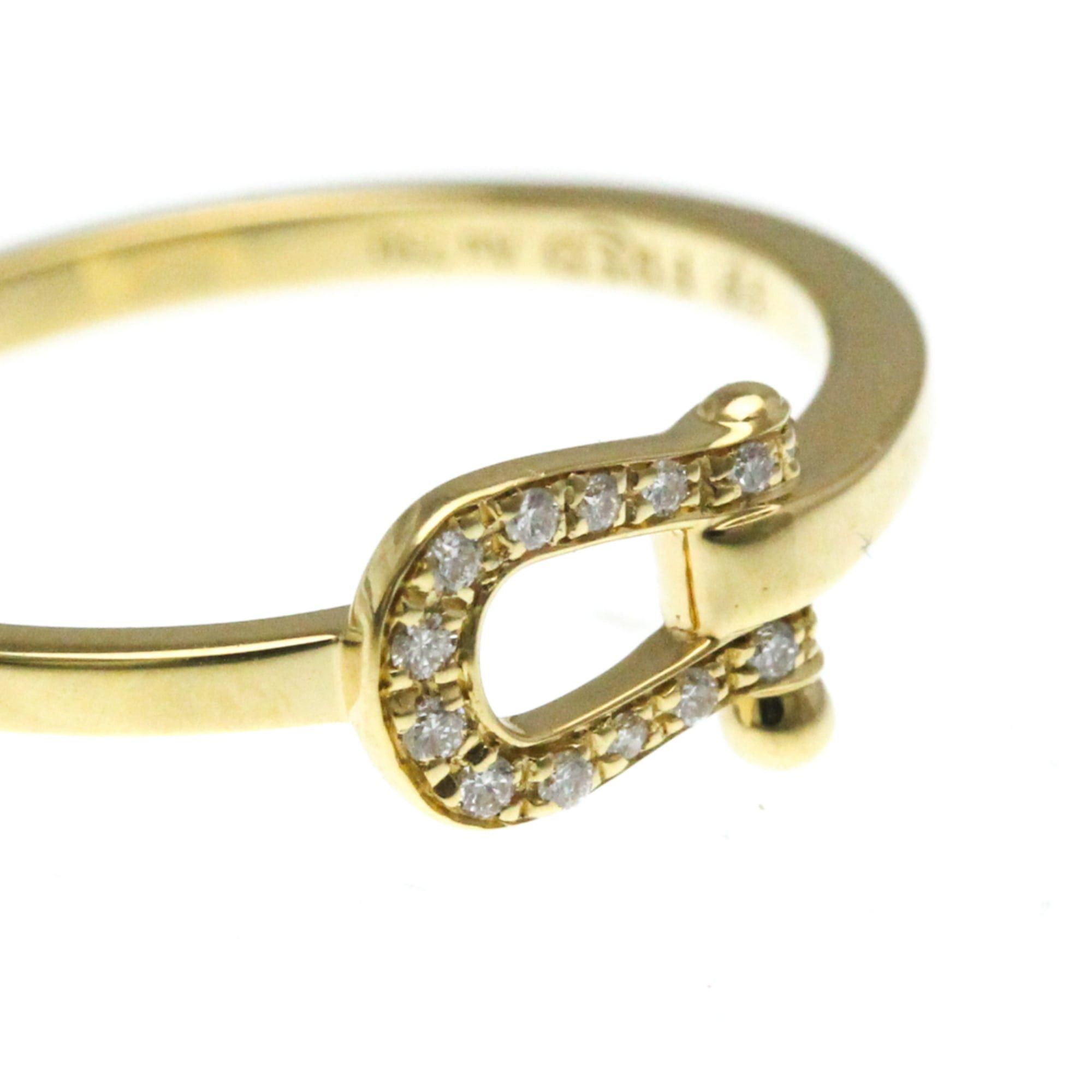 FRED Fred Force 10 Mini Diamond Ring Yellow Gold (18K) Fashion Diamond Band Ring Gold Size ONE SIZE - 7 Thumbnail