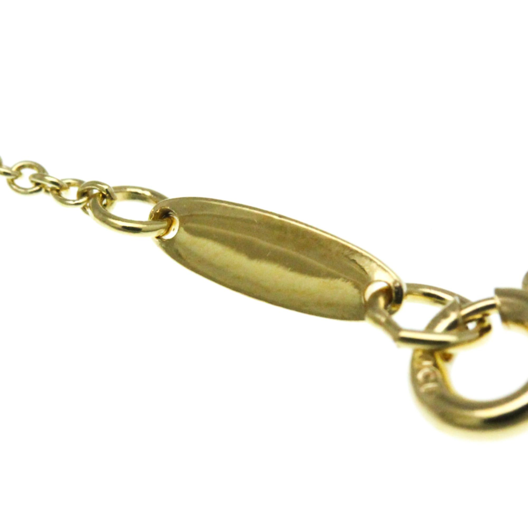 Tiffany Teardrop Necklace Yellow Gold (18K) No Stone Men,Women Fashion Pendant Necklace (Gold)