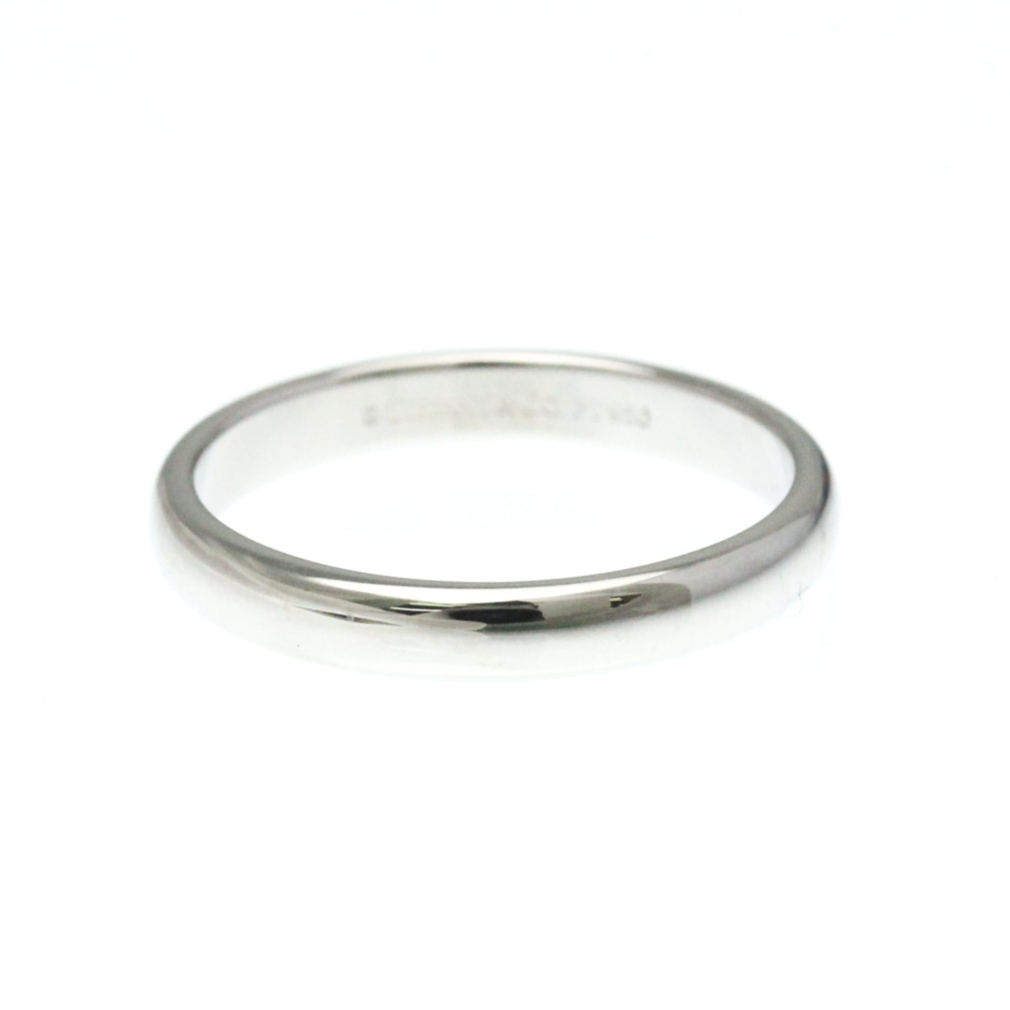 Tiffany & Co. Tiffany Wedding Ring Platinum Fashion No Stone Band Ring Silver Size ONE SIZE - 7 Thumbnail