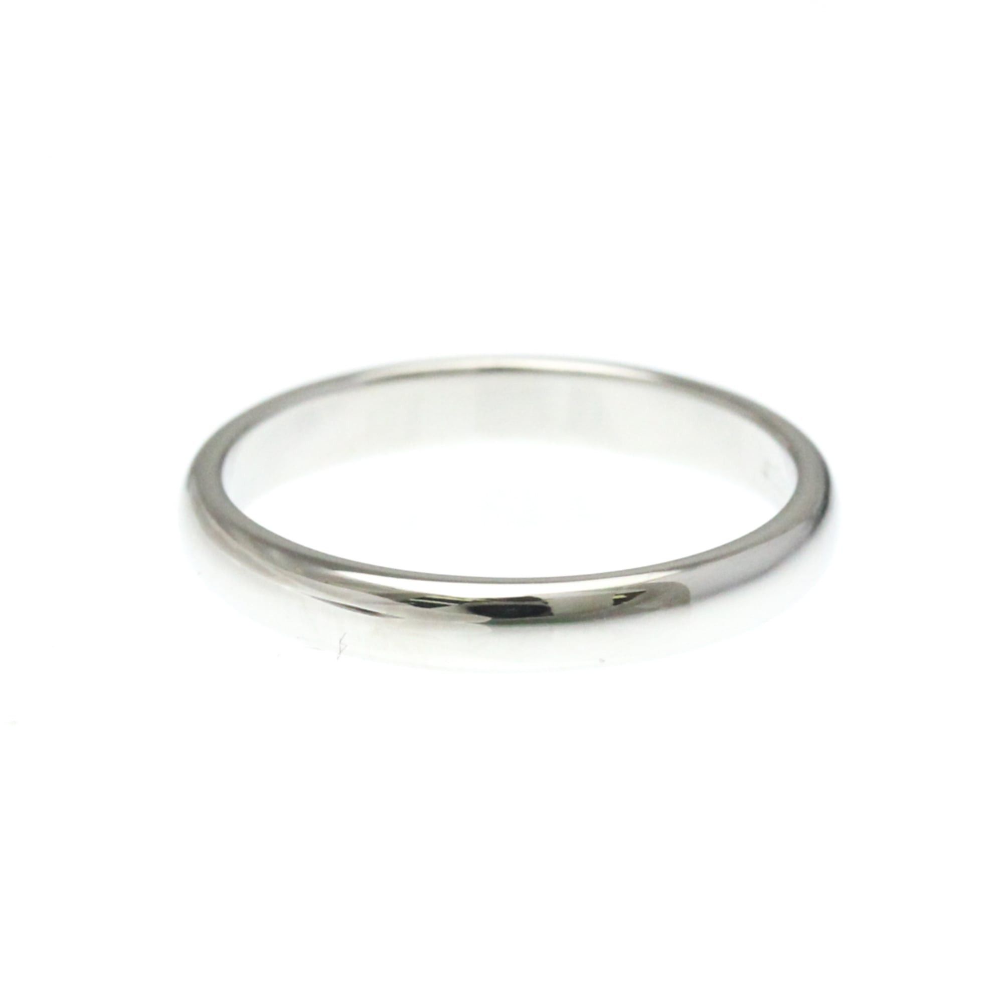 Tiffany & Co. Tiffany Wedding Ring Platinum Fashion No Stone Band Ring Silver Size ONE SIZE - 8 Thumbnail