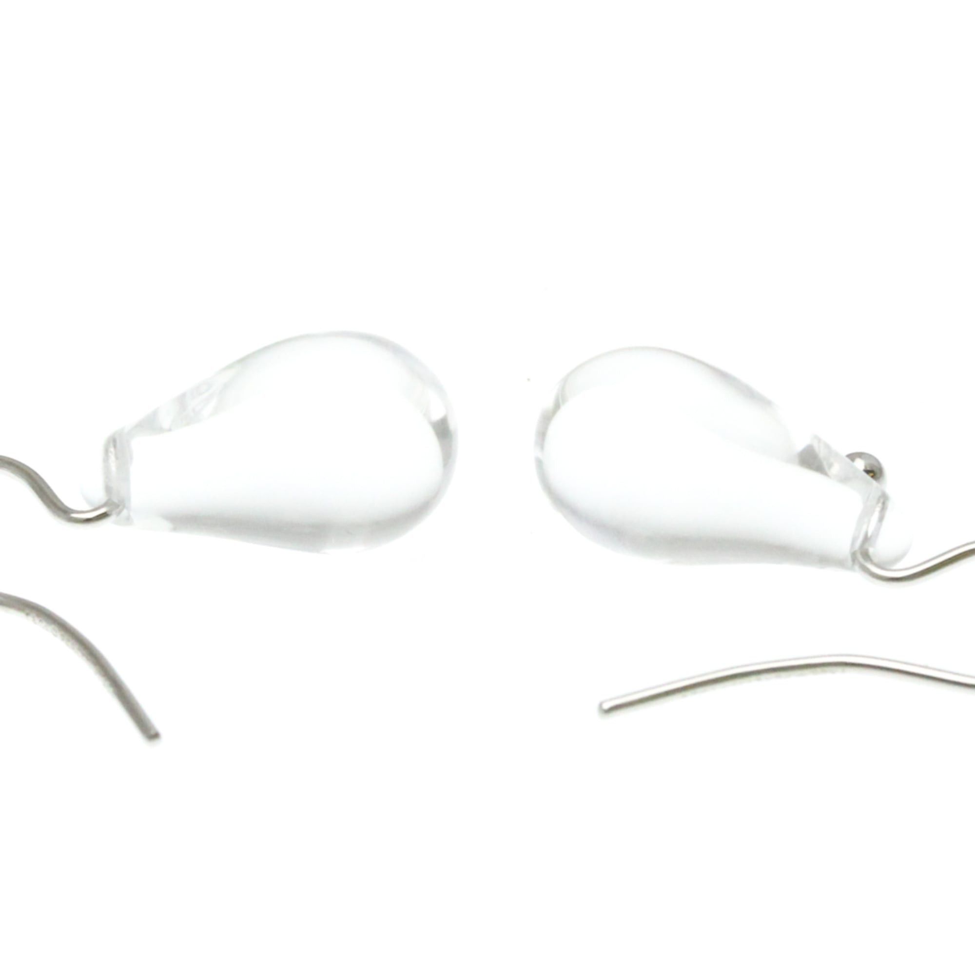 Tiffany & Co. Tiffany Teardrop Crystal Earrings Crystal White Gold (18K) Drop Earrings Silver Size ONE SIZE - 9 Thumbnail