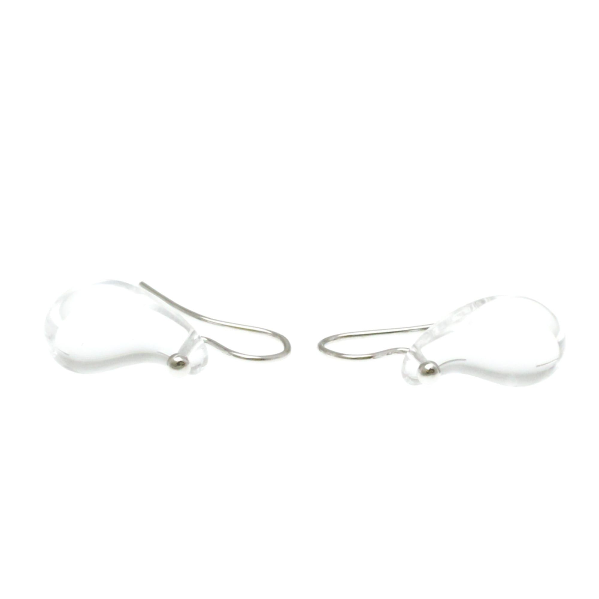 Tiffany & Co. Tiffany Teardrop Crystal Earrings Crystal White Gold (18K) Drop Earrings Silver Size ONE SIZE - 3 Thumbnail