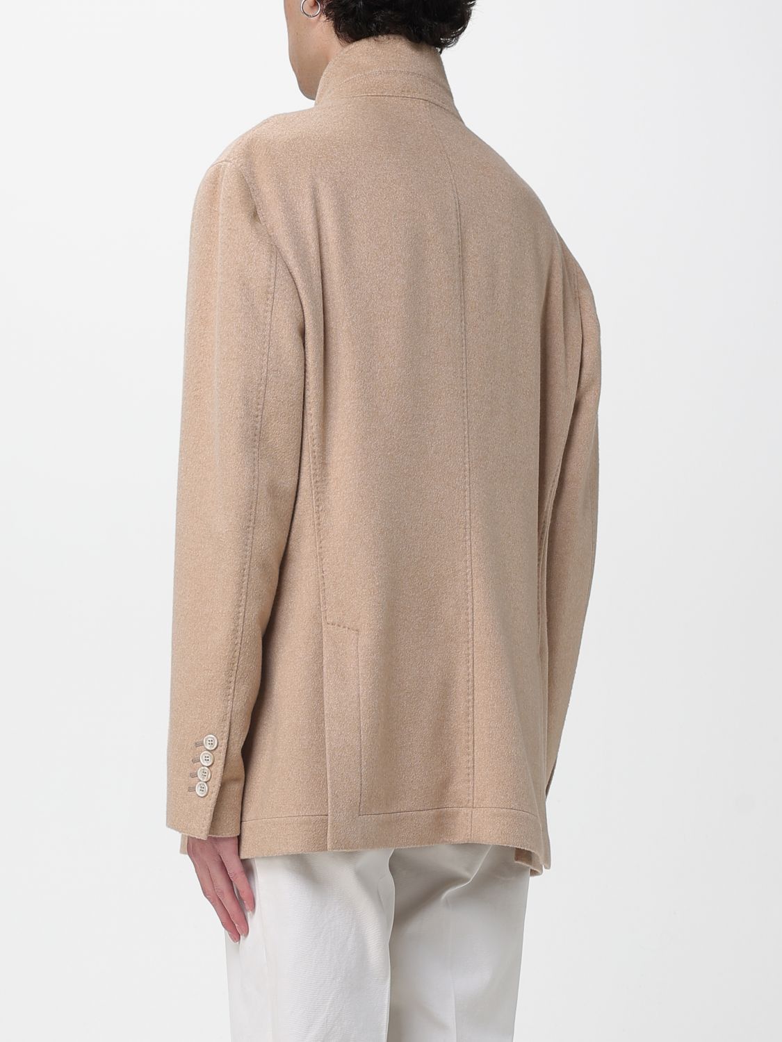 Brunello Cucinelli Brunello Cucinelli Jacket Men Beige Size US M / EU 48-50 / 2 - 3 Thumbnail