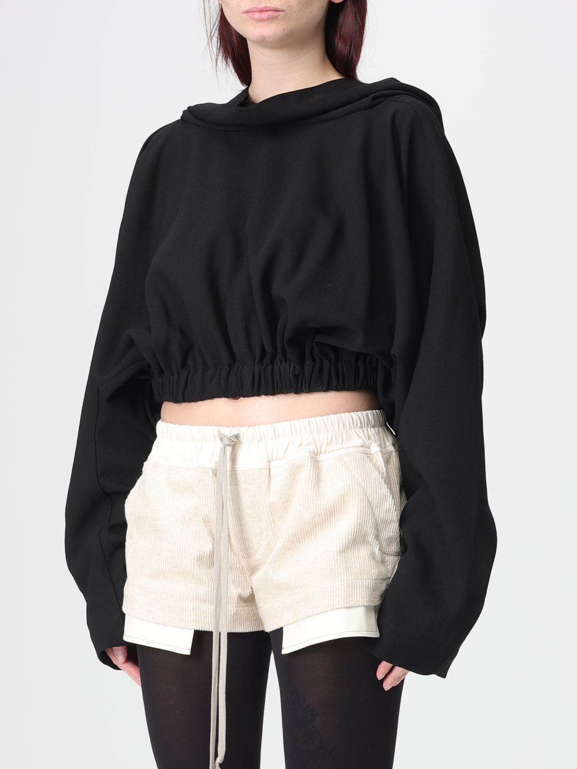 Rick Owens Rick Owens Sweatshirt Woman Black Size M / US 6-8 / IT 42-44 - 4 Thumbnail