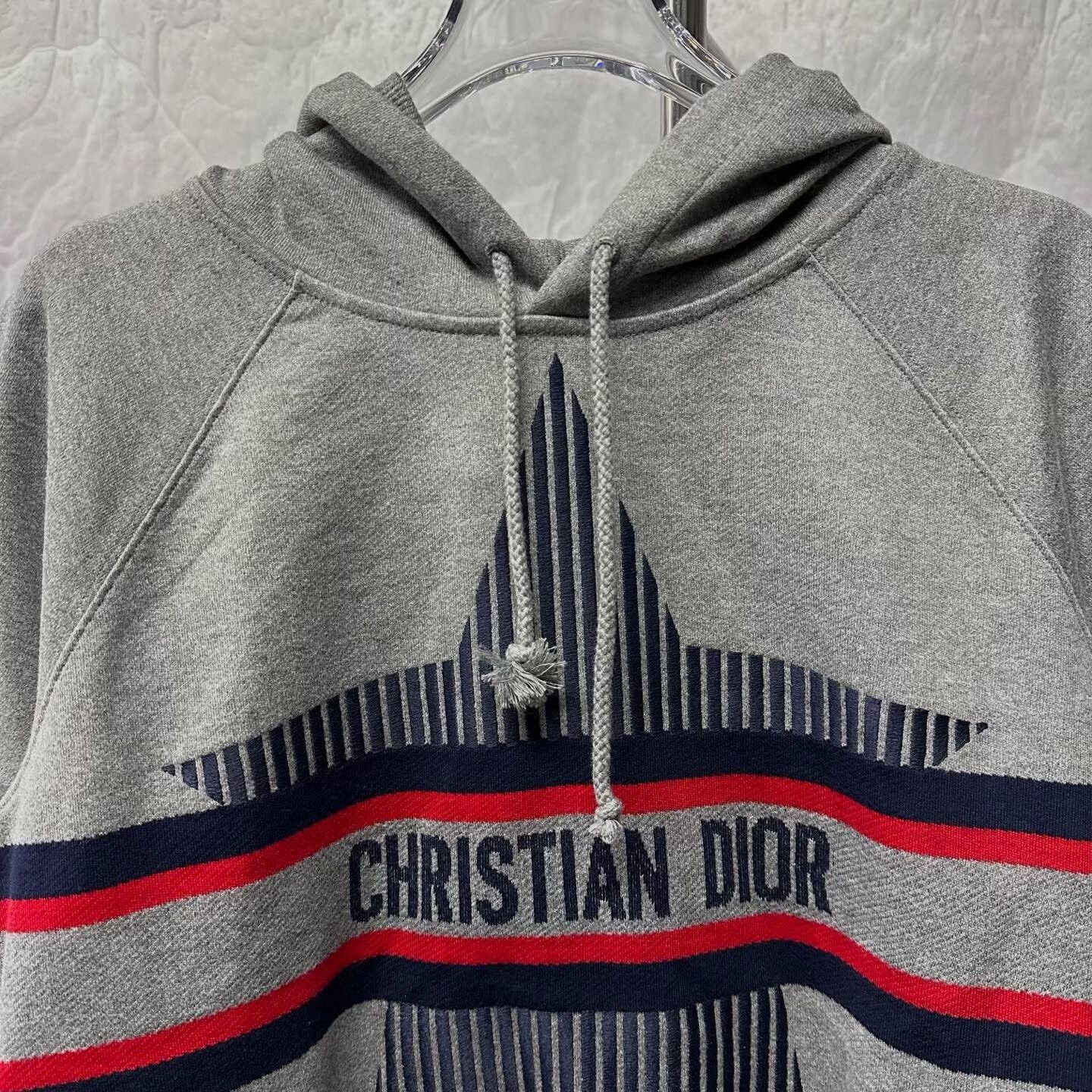 Dior dior embroidered letter hoodie short sleeve Size XS / US 0-2 / IT 36-38 - 2 Thumbnail