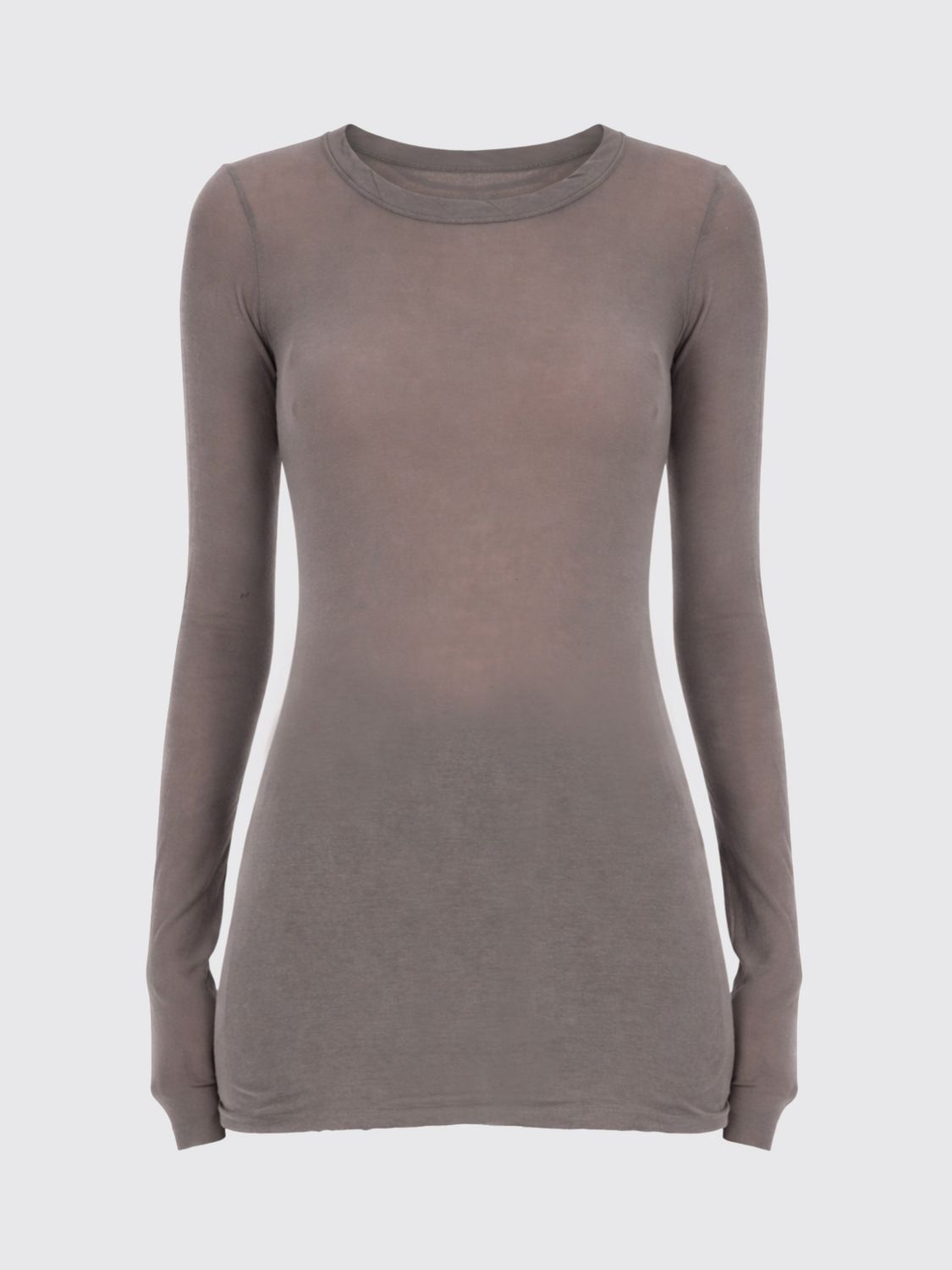 Rick Owens Rick Owens T-Shirt Woman Grey Size S / US 4 / IT 40 - 3 Thumbnail