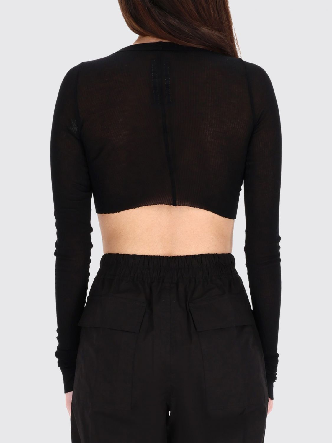 Rick Owens Rick Owens T-Shirt Woman Black Size M / US 6-8 / IT 42-44 - 3 Thumbnail