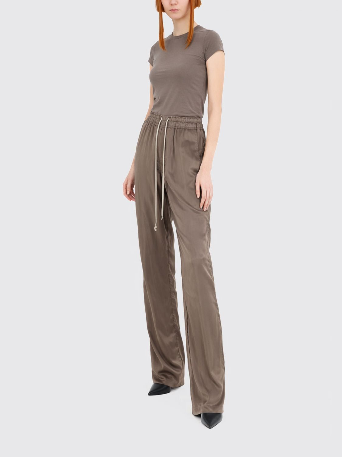 Rick Owens Rick Owens T-Shirt Woman Grey Size S / US 4 / IT 40 - 2 Thumbnail