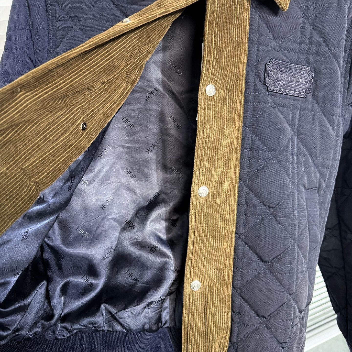 Dior new DIOR lightweight quilted jacket size 46 Size US L / EU 52-54 / 3 - 4 Thumbnail