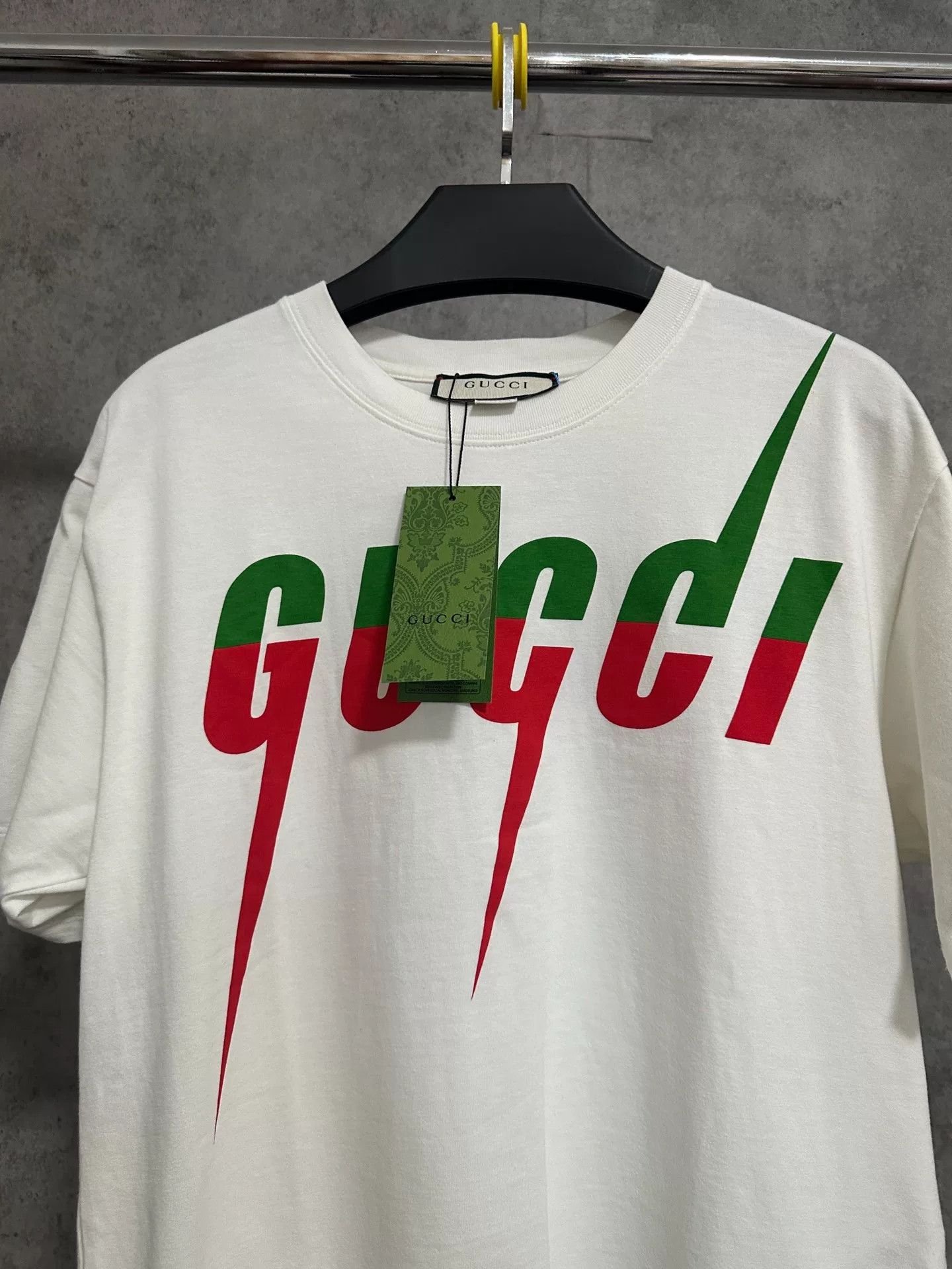 Gucci gucci electric logo short sleeve t-shirt Size US S / EU 44-46 / 1 - 2 Thumbnail